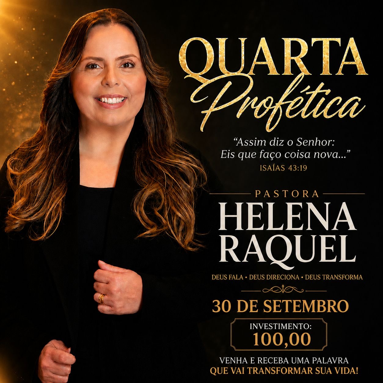 Quarta Profética com Helena Raquel